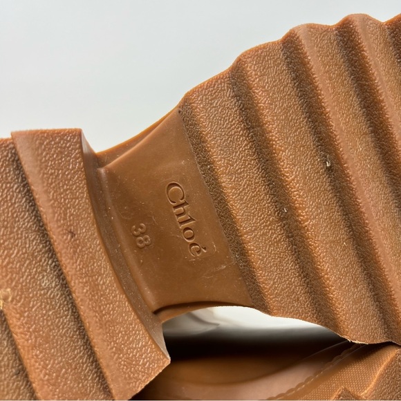 Chloe Betty Canvas Trim Rain Boot Size 38 or US 8 - Picture 12 of 14